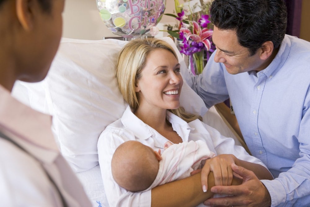 mother-father-newborn-birth-center | American Pregnancy Association