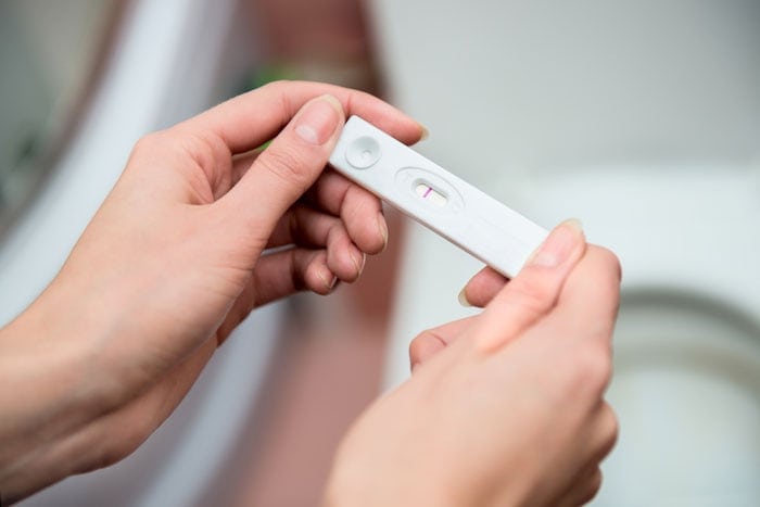 negative-pregnancy-test-in-hands | American Pregnancy Association